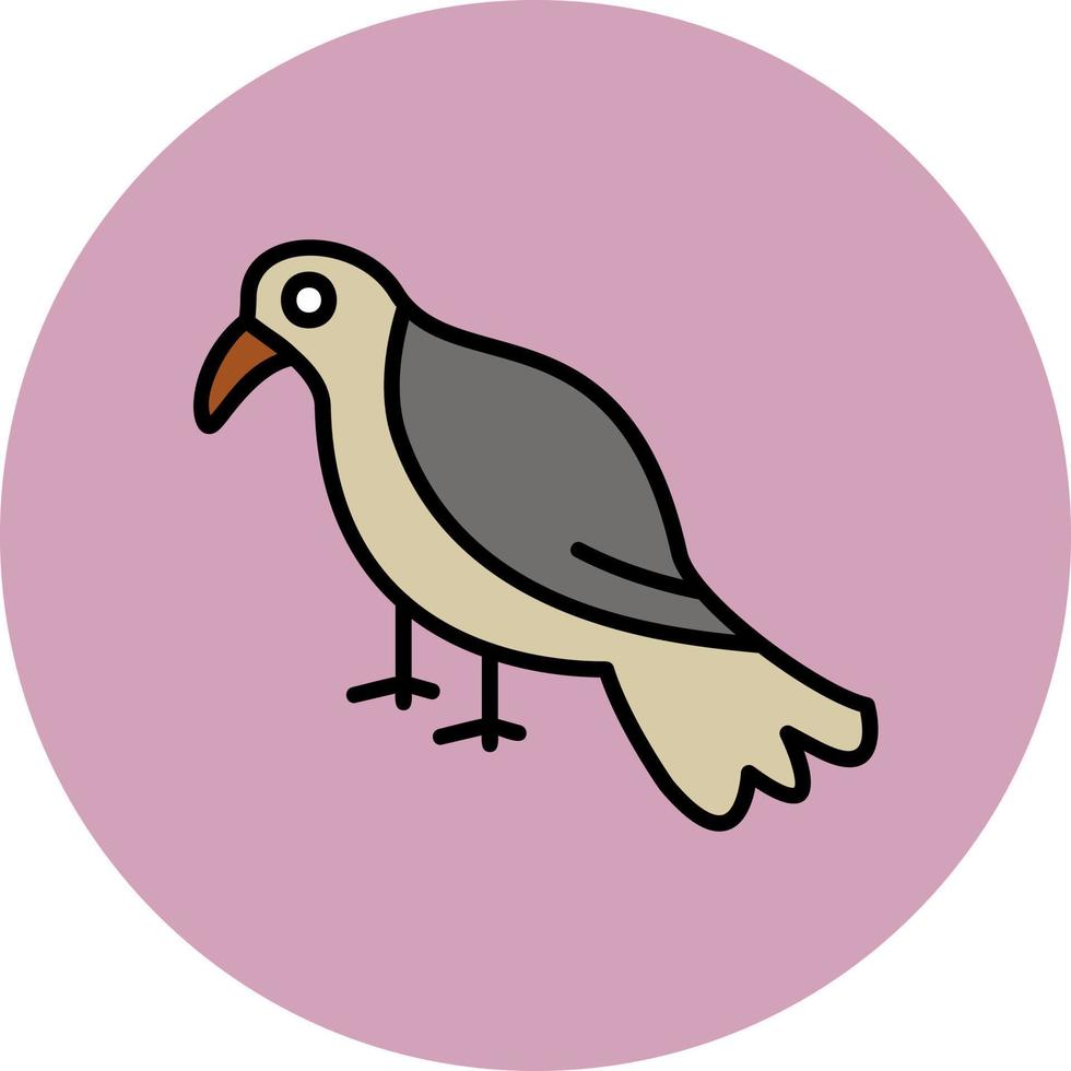 cernícalo vector icono