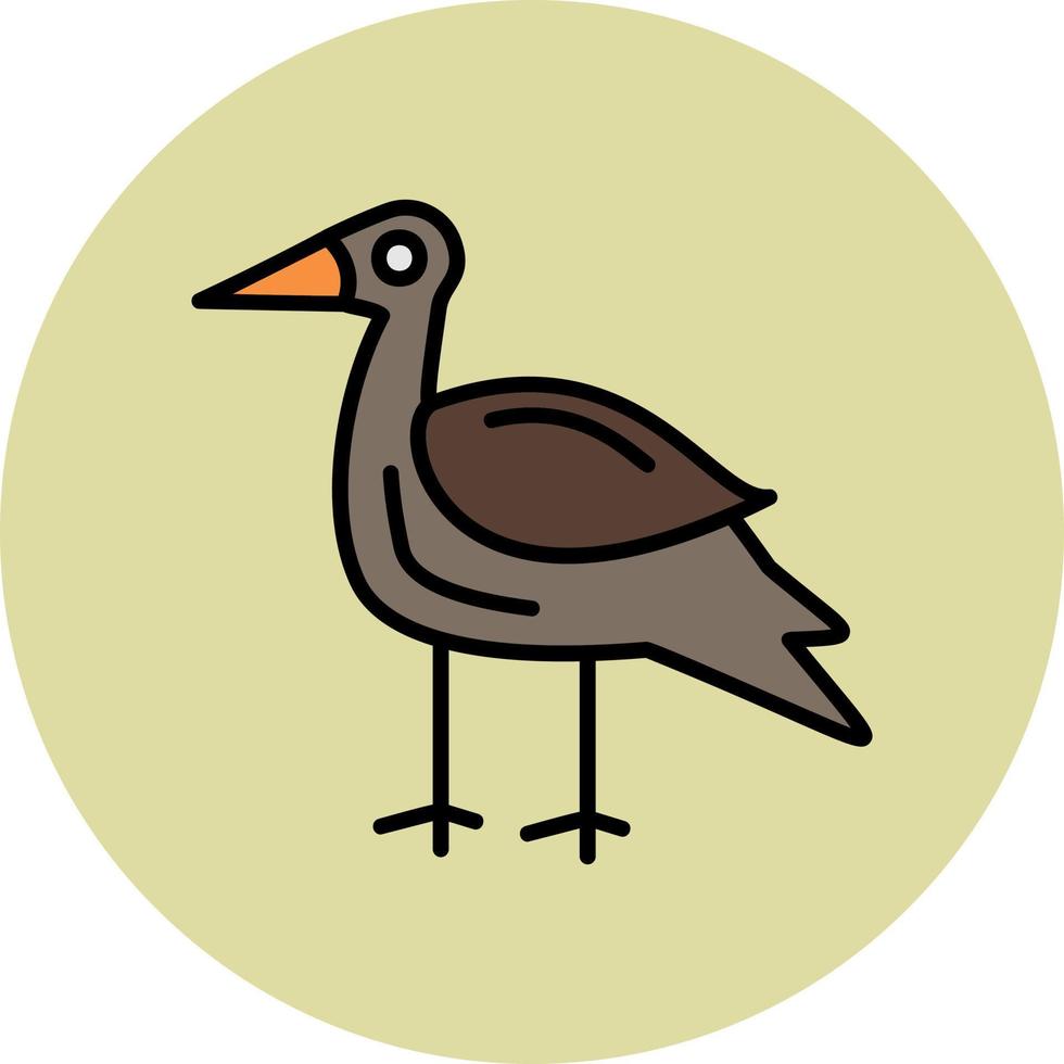 Heron Vector Icon