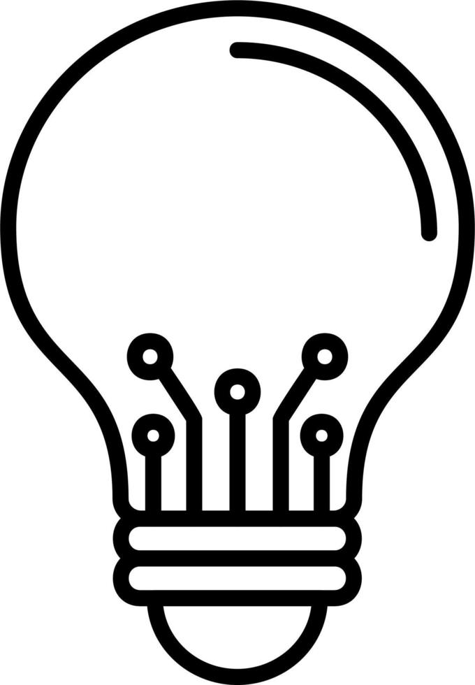 Light bulb Vector Icon