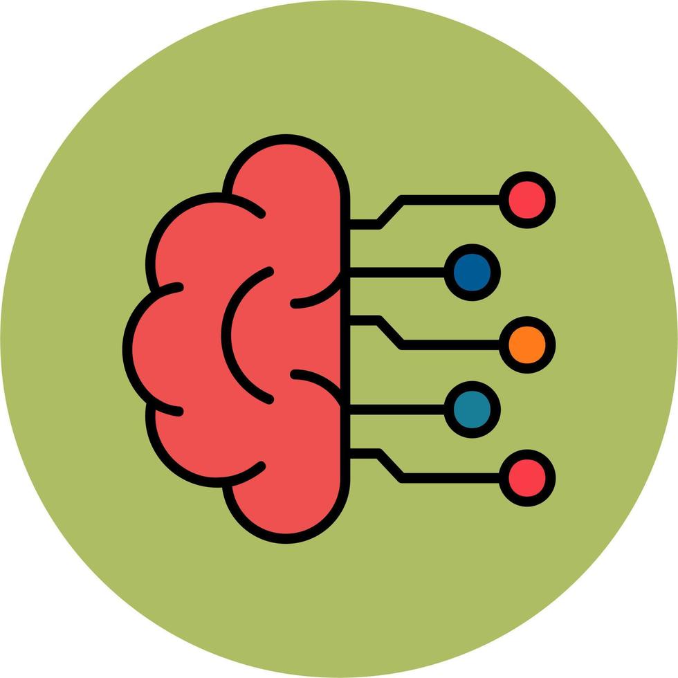 Artificial Intelligence Vector Icon