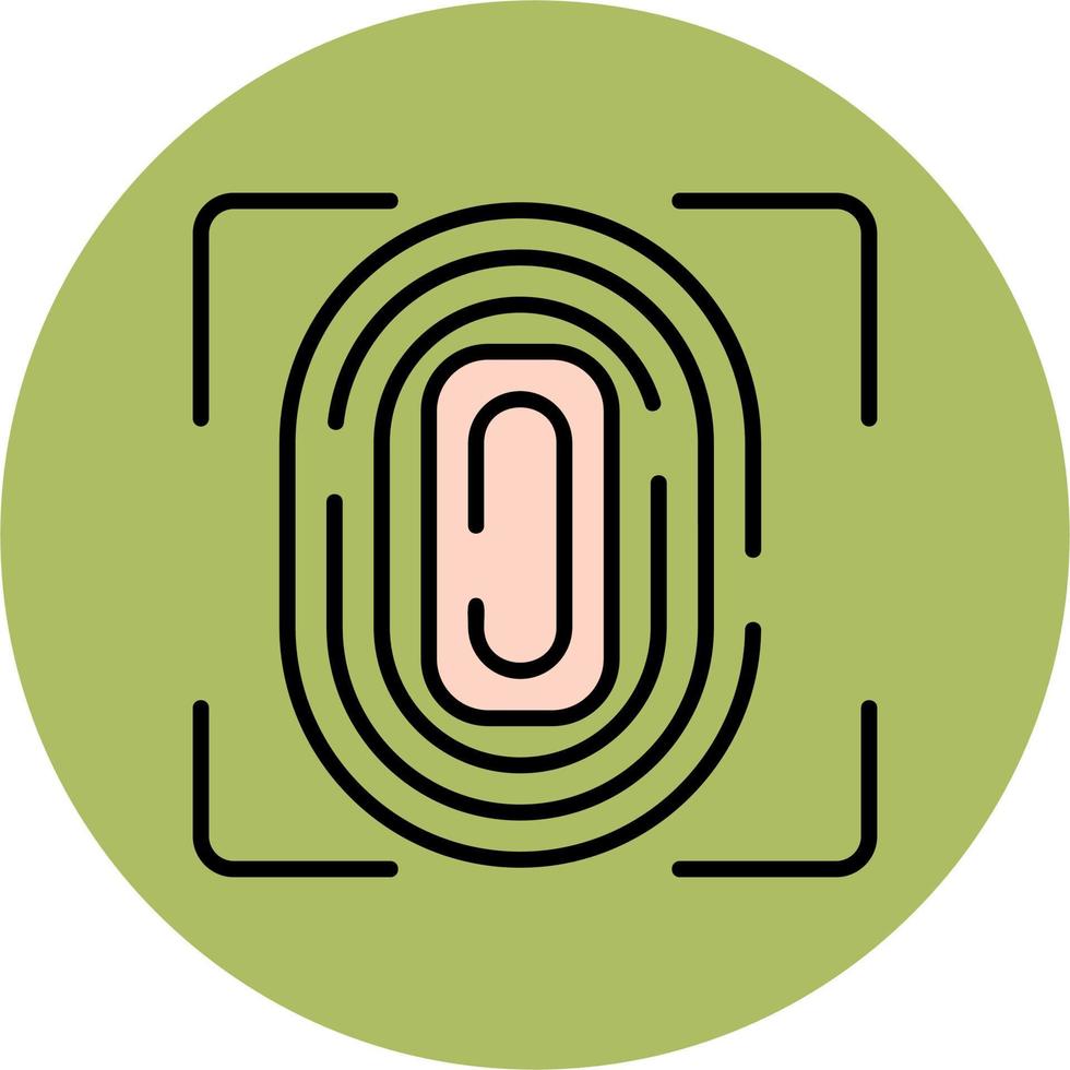 Touch id Vector Icon