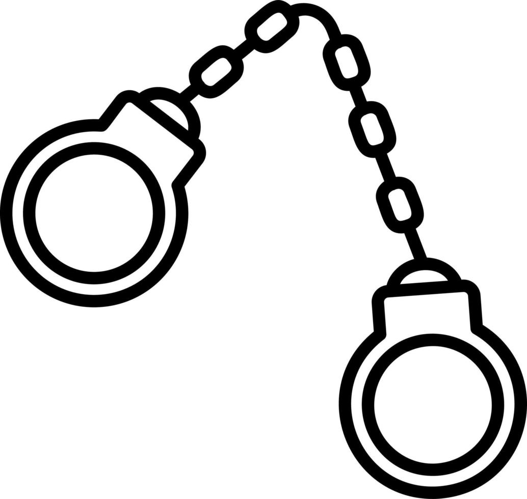 Handcuffs Vector Icon