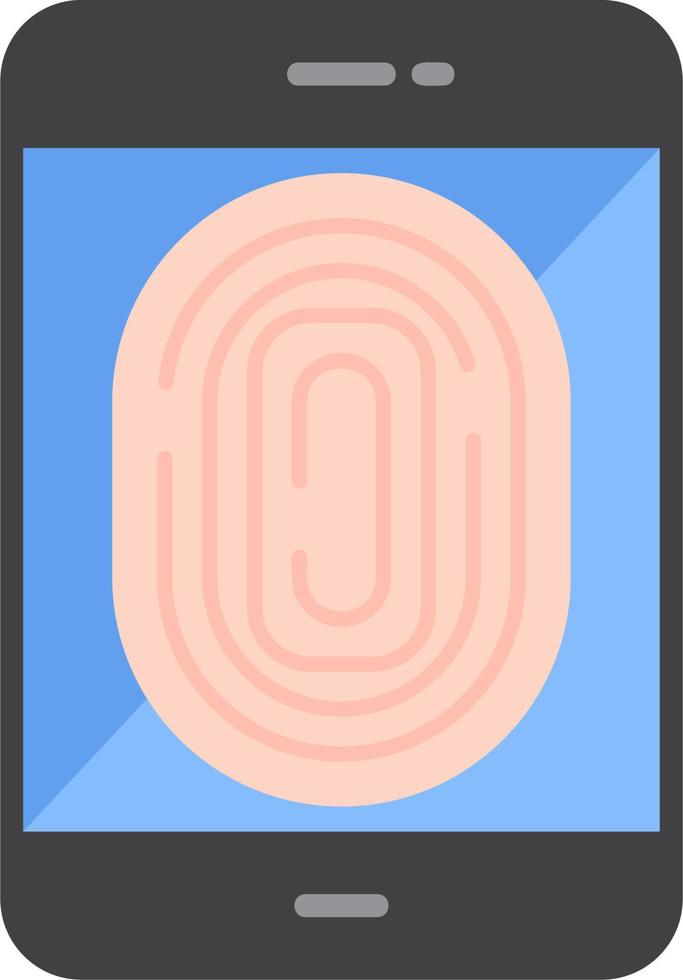 Fingerprint Vector Icon