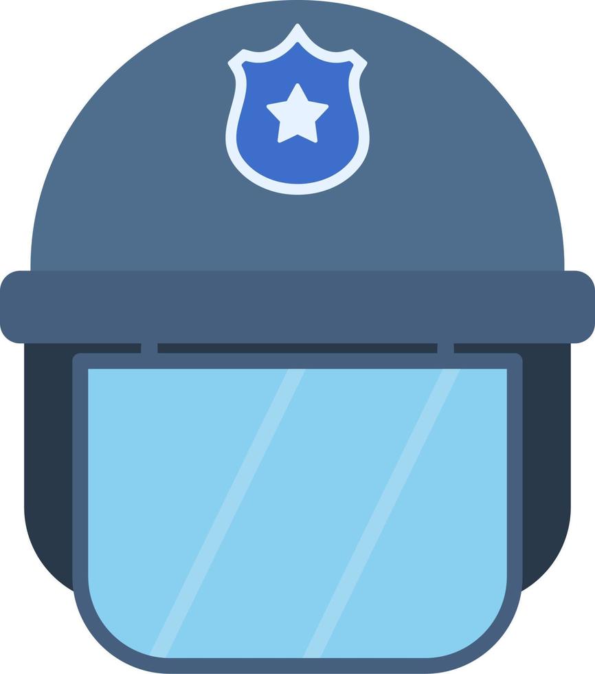 Police helmet Vector Icon