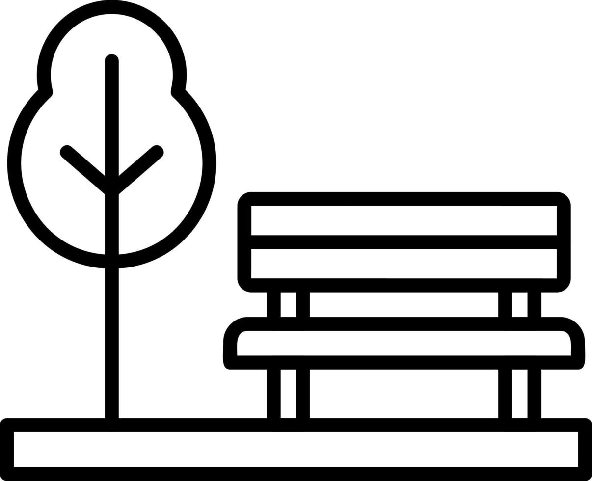 Park Vector Icon