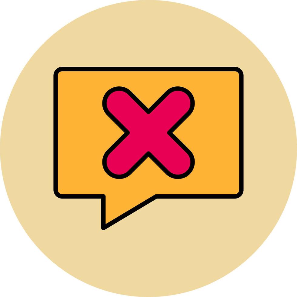 Cross Mark Vector Icon