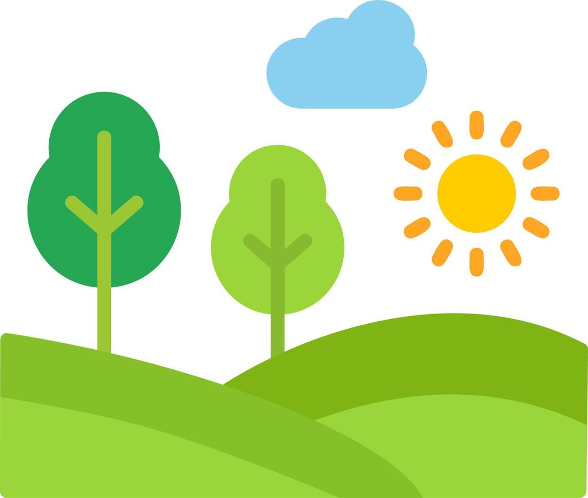 Landscape Vector Icon