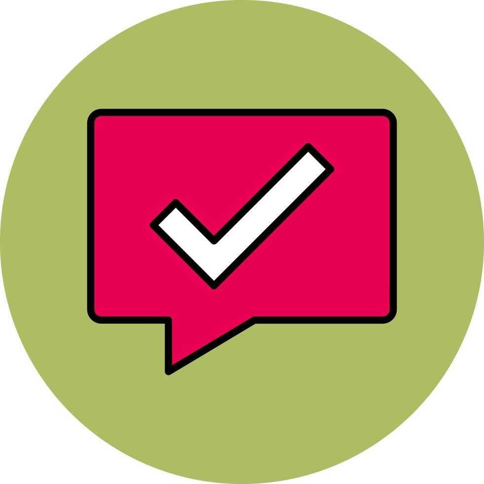 Check Sign Vector Icon