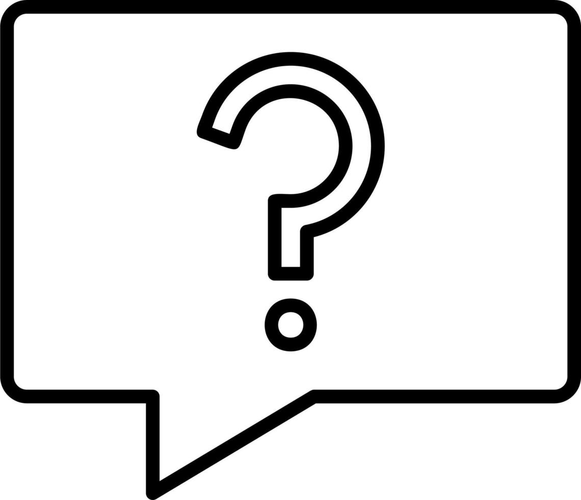 Question Sign Vector Icon