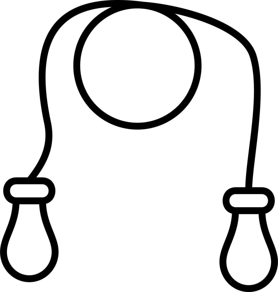 Jumping rope Vector Icon