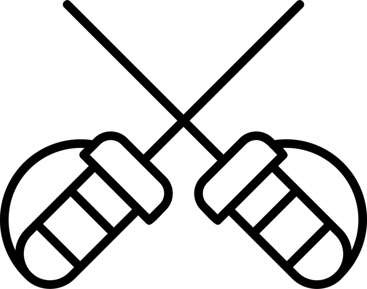 Fencing Vector Icon