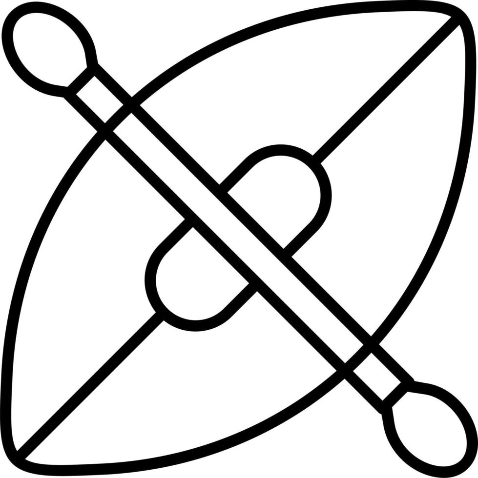Kayak Vector Icon
