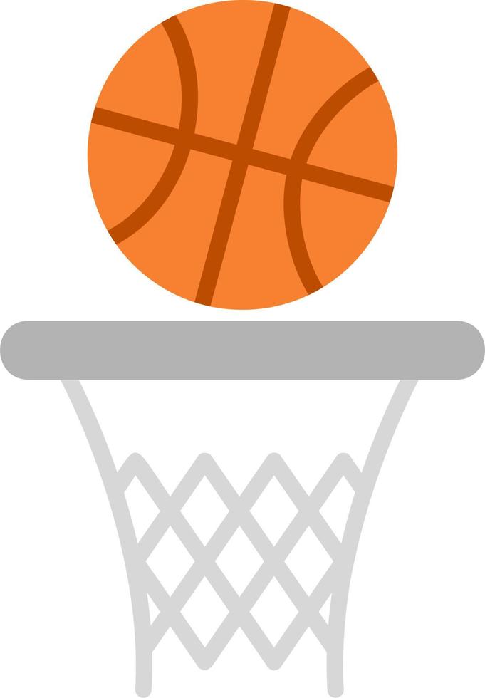 icono de vector de baloncesto