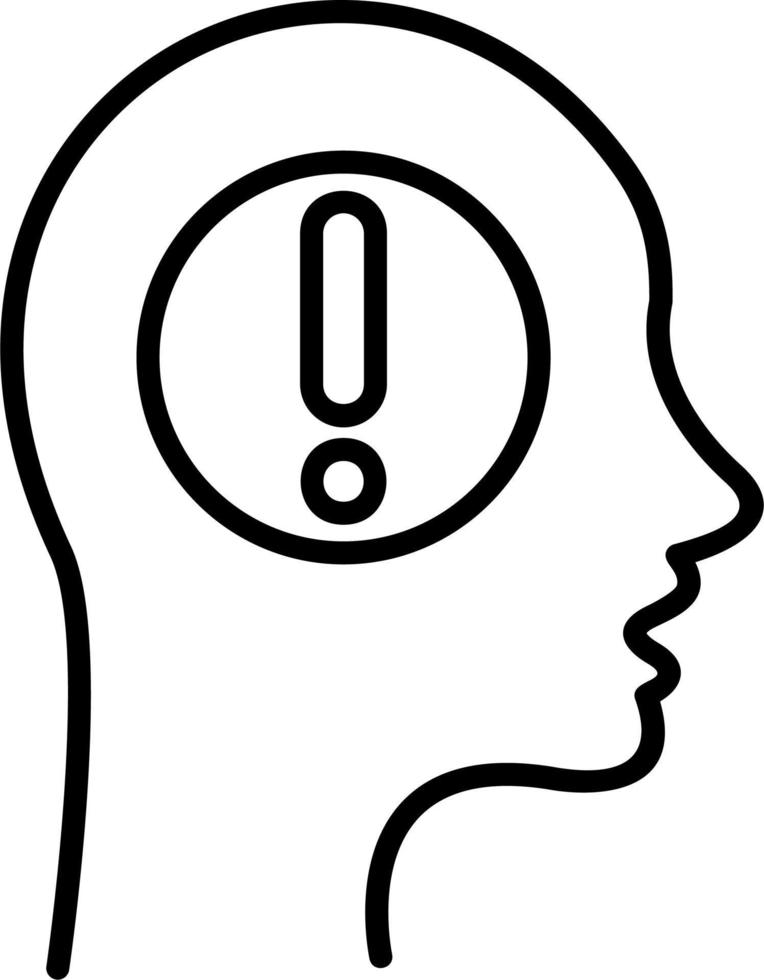 Anxiety Vector Icon