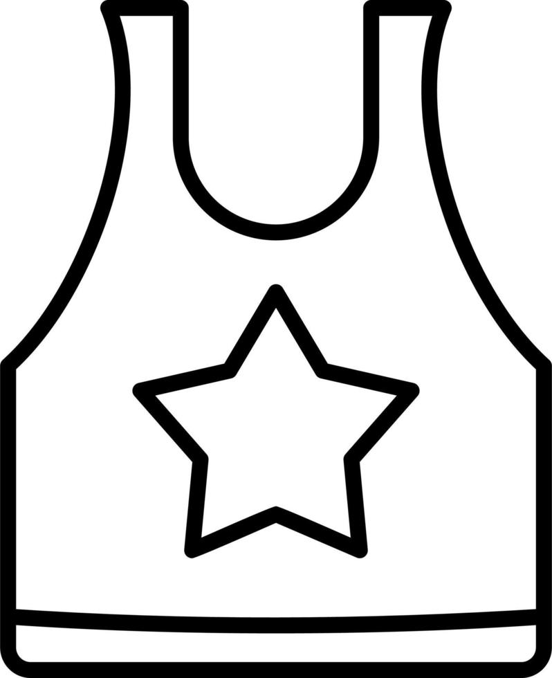 Sleeveless Vector Icon