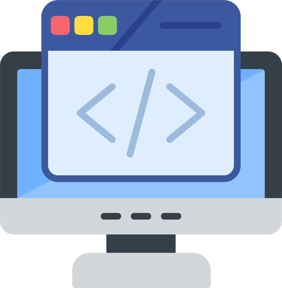 Coding Vector Icon