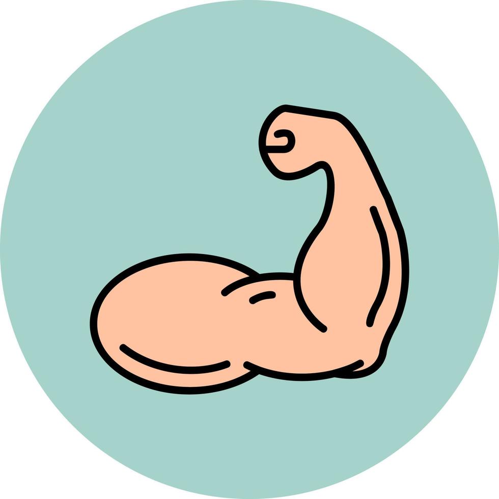 Arm Biceps Vector Icon