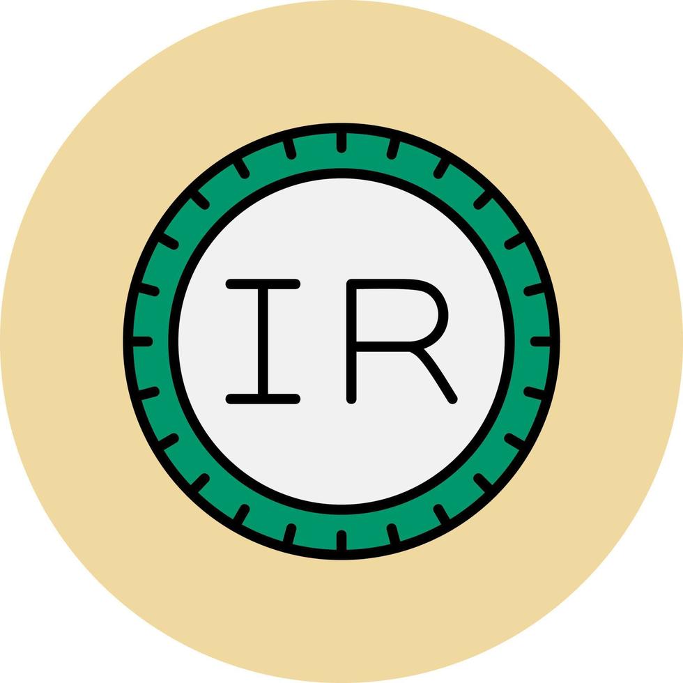 Iran Dial code Vector Icon