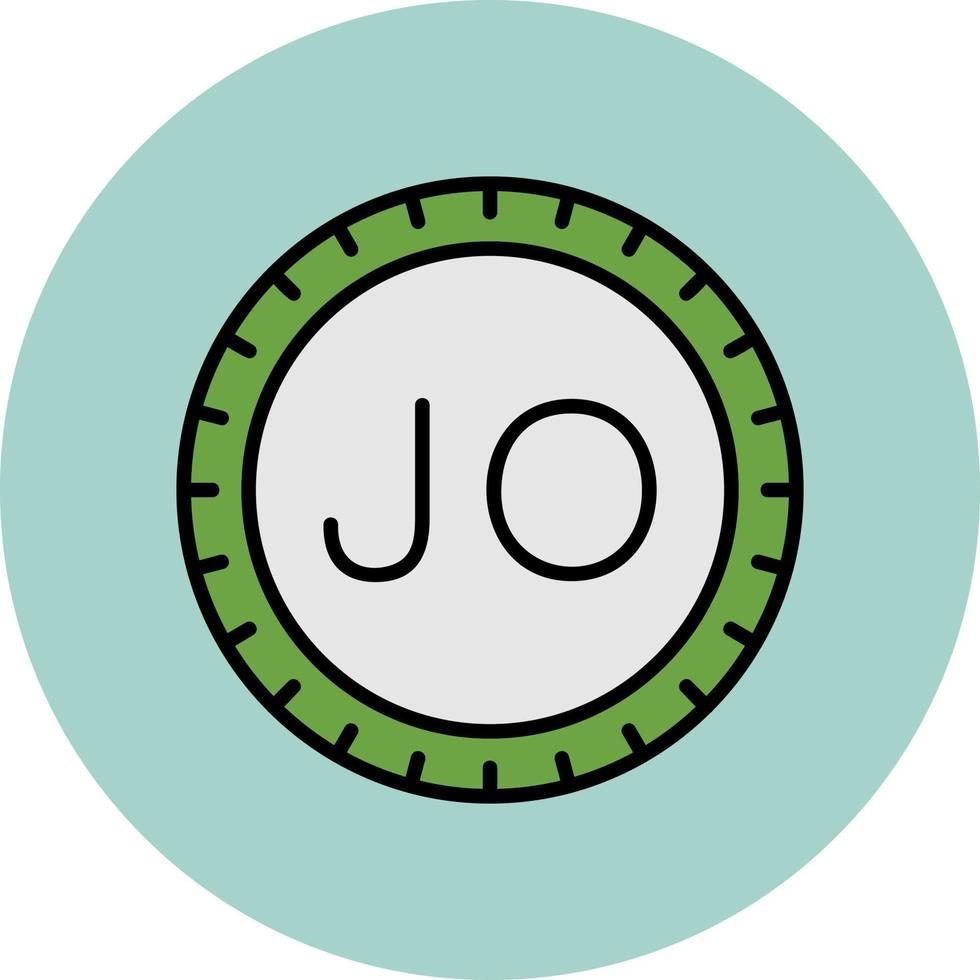 Jordan Dial code Vector Icon