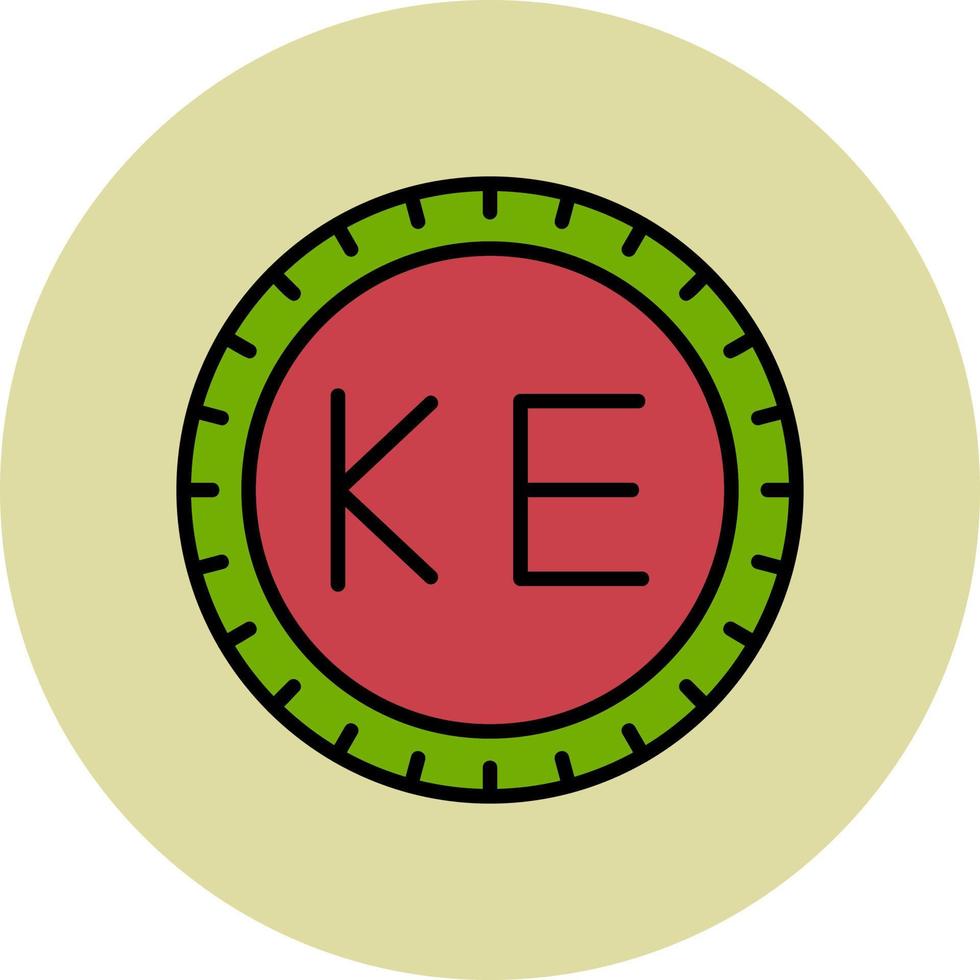 Kenya Dial code Vector Icon