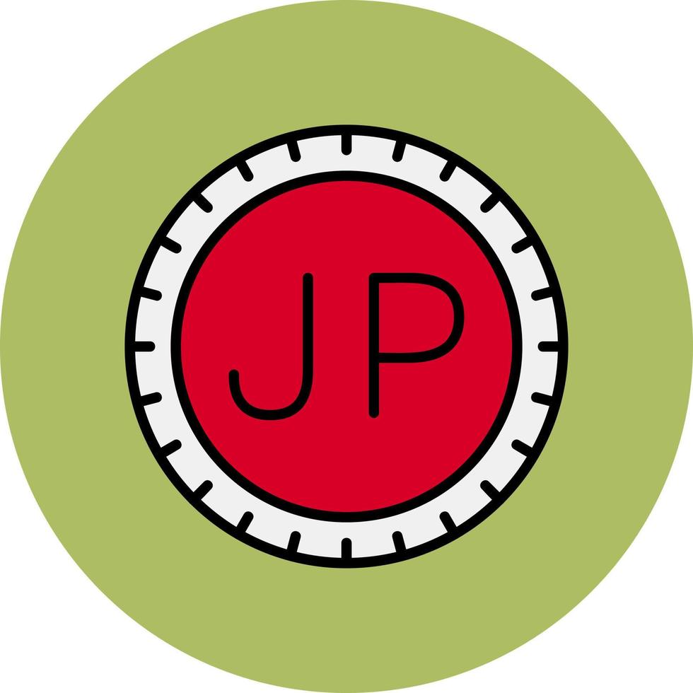 Japón marcar código vector icono