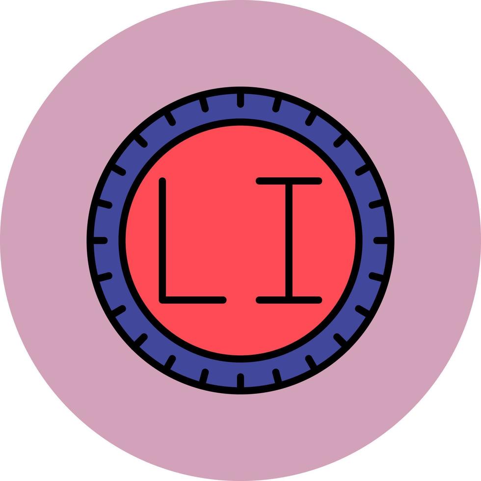 Liechtenstein Dial code Vector Icon