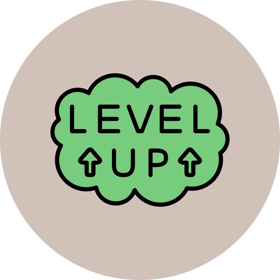 Level Up Vector Icon