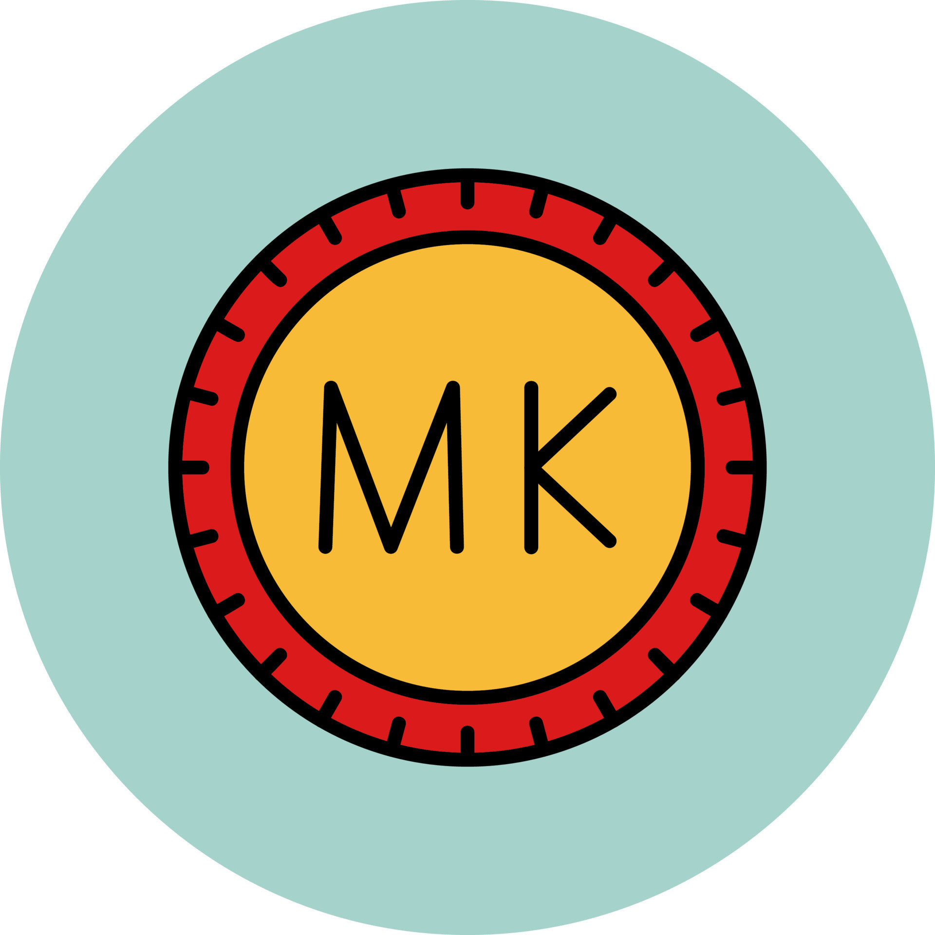 Macedonia Dial code Vector Icon 20323289 Vector Art at Vecteezy