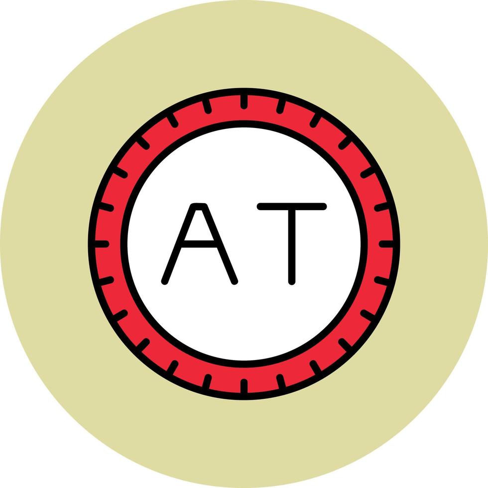Austria Dial code Vector Icon