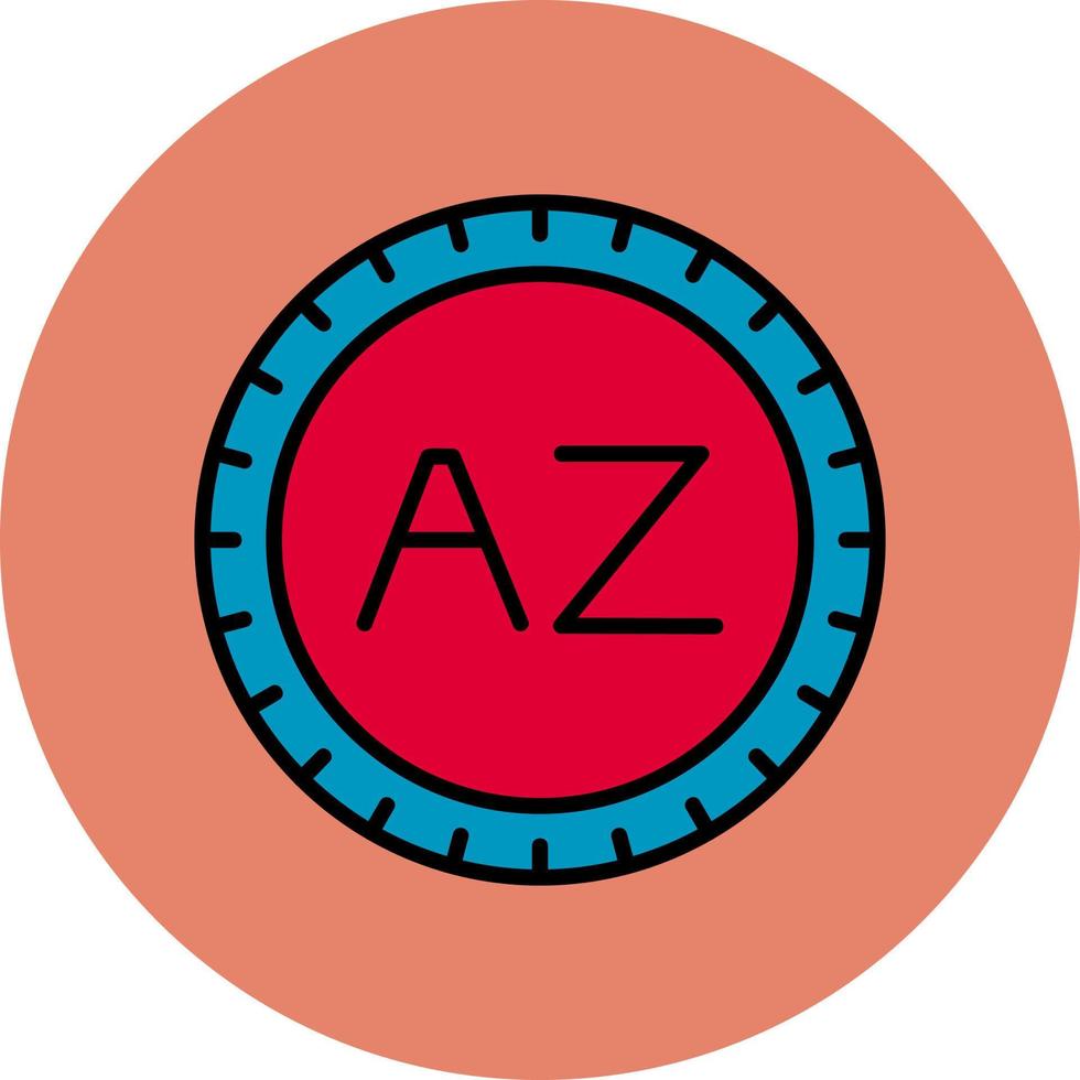 Azerbaijan Dial code Vector Icon