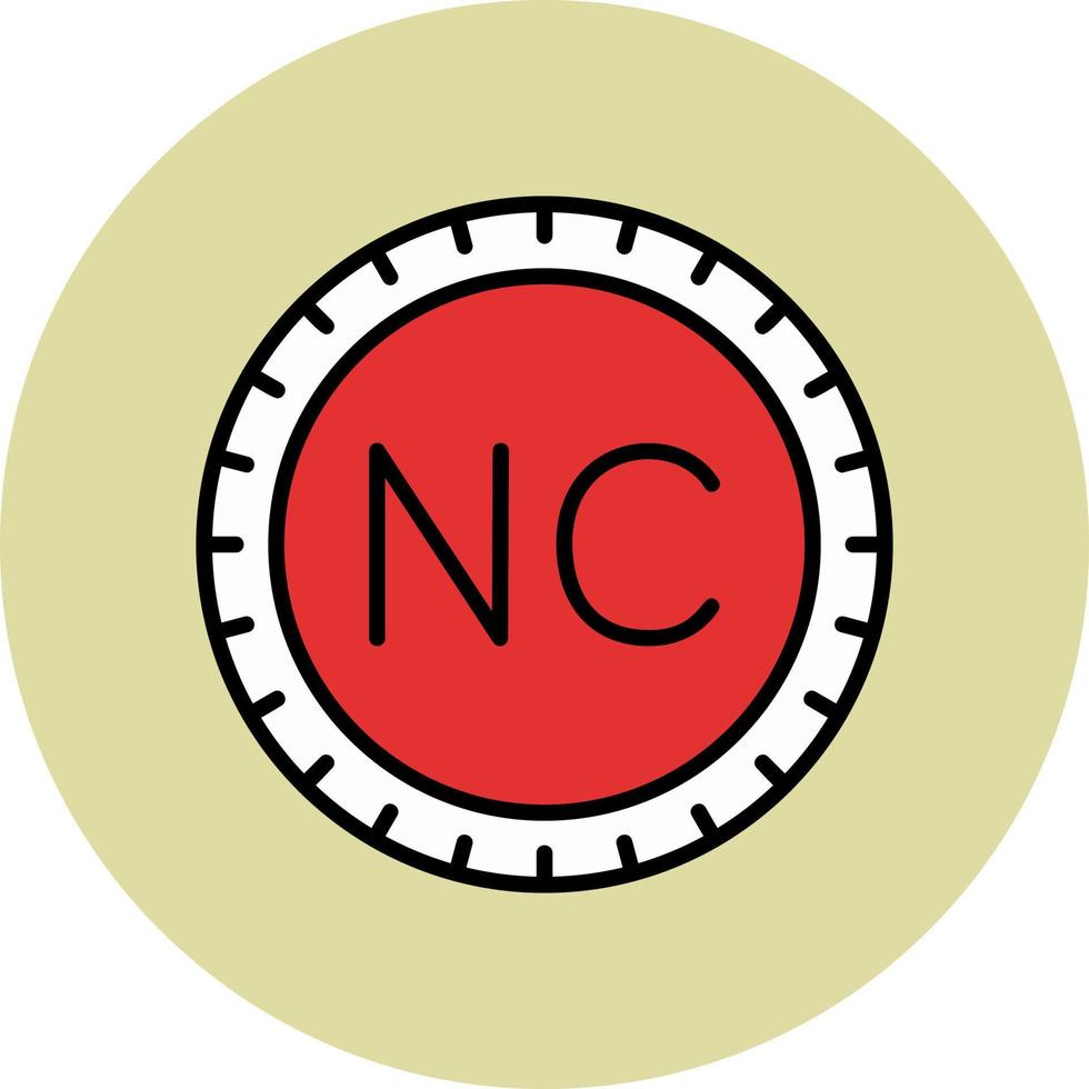 New Caledonia Dial code Vector Icon