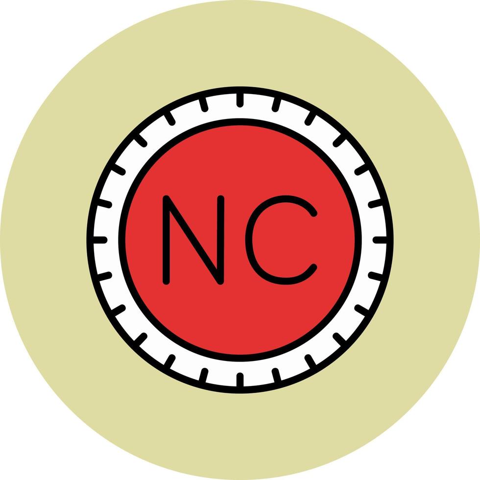 New Caledonia Dial code Vector Icon