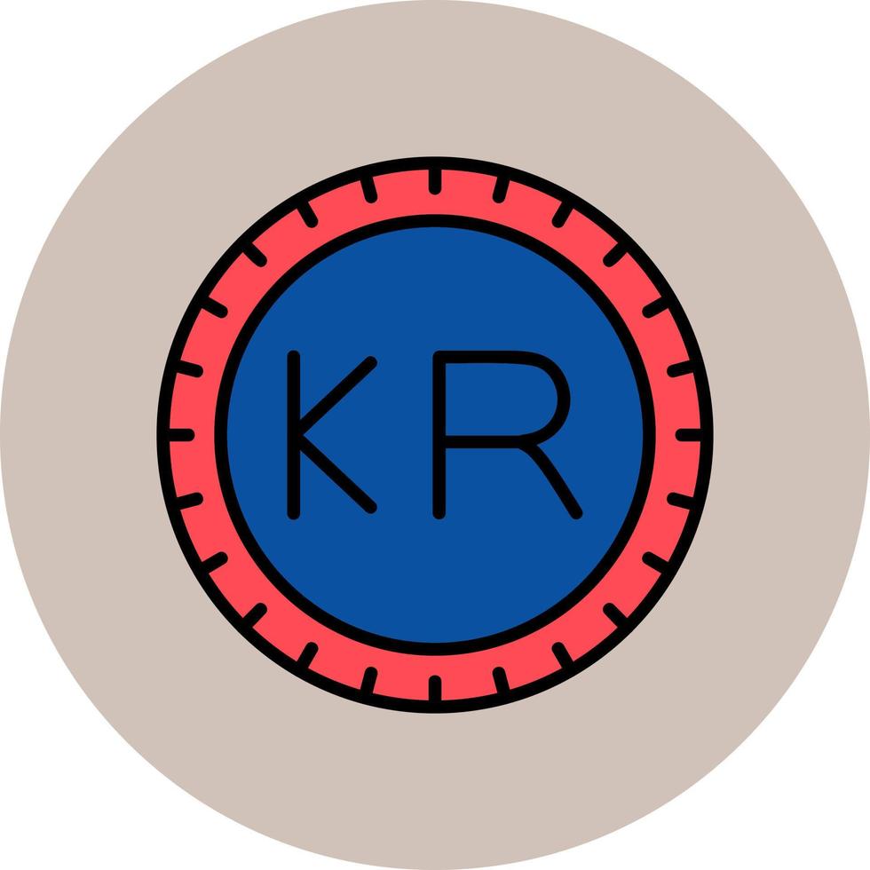 South Korea Dial code Vector Icon