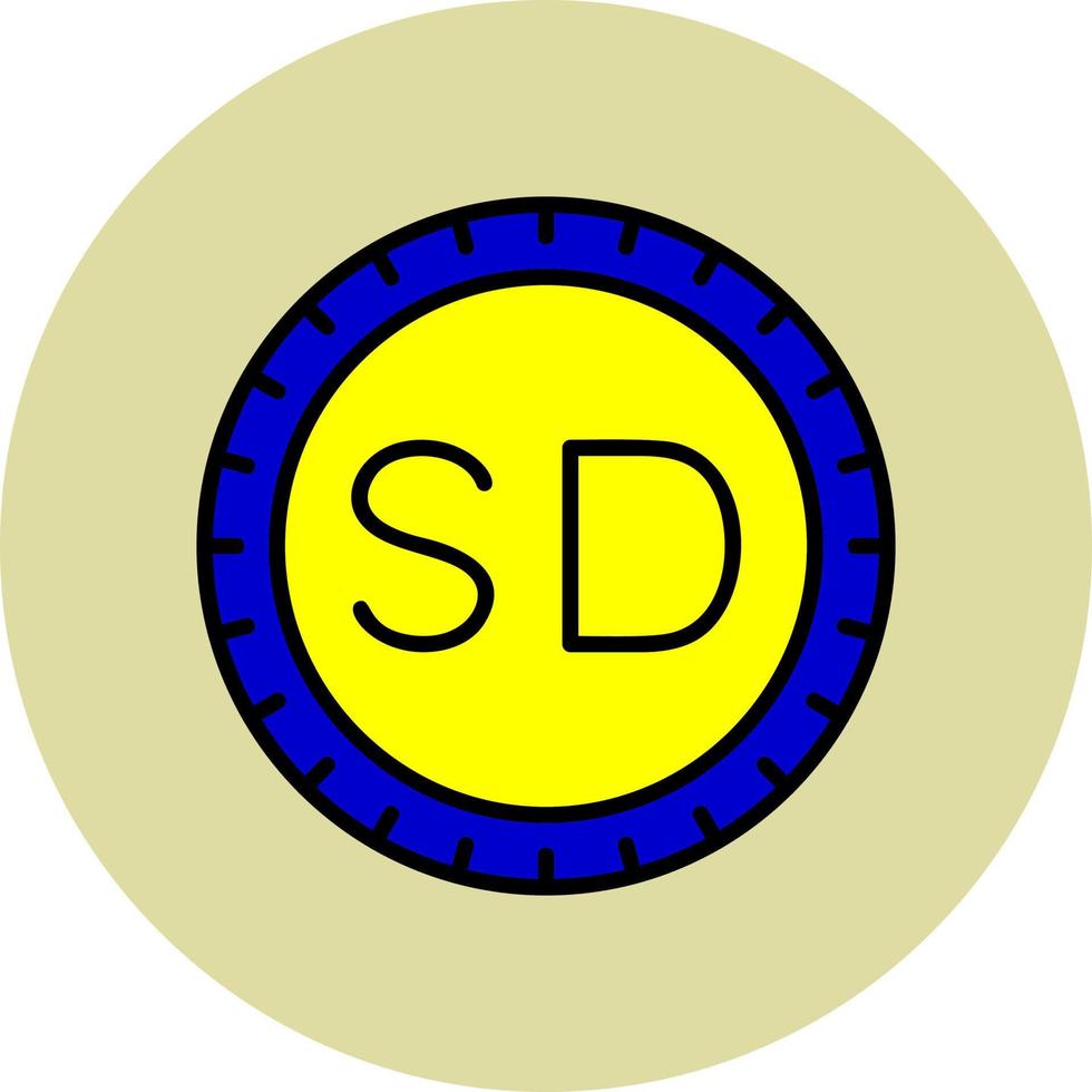 Sudan Dial code Vector Icon