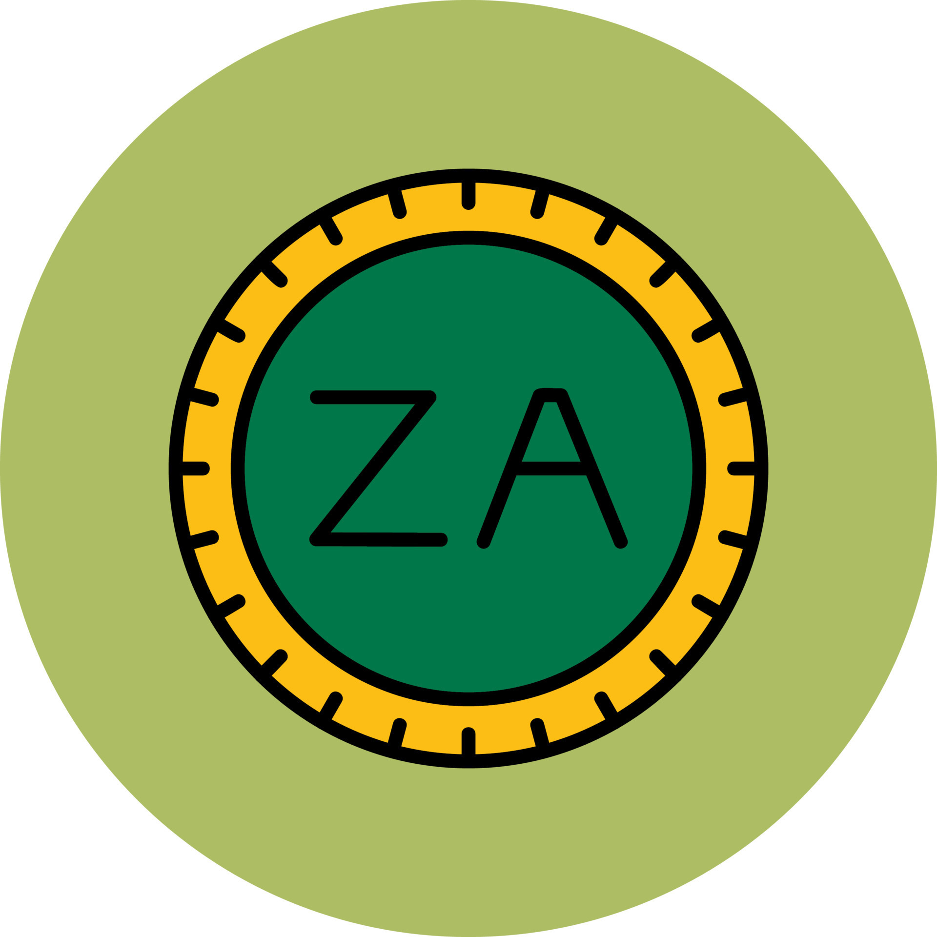 South Africa Dial code Vector Icon 20323408 Vector Art at Vecteezy