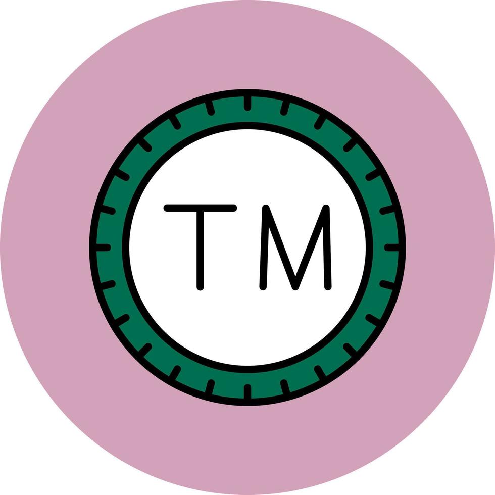 Turkmenistan Dial code Vector Icon