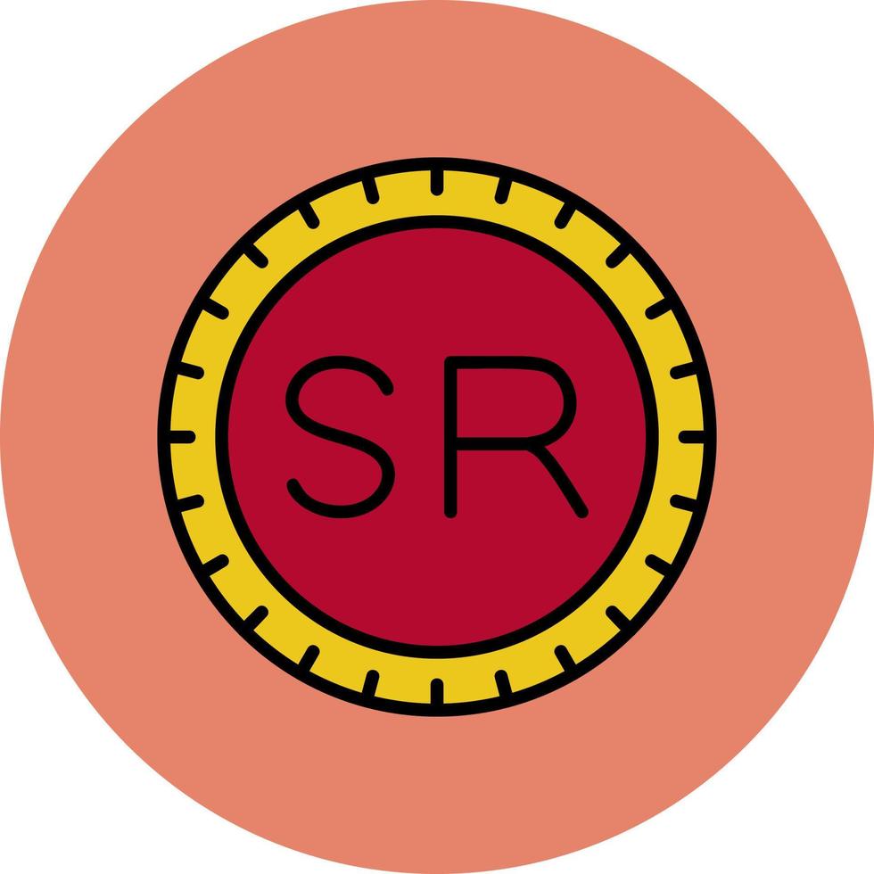 Suriname Dial code Vector Icon