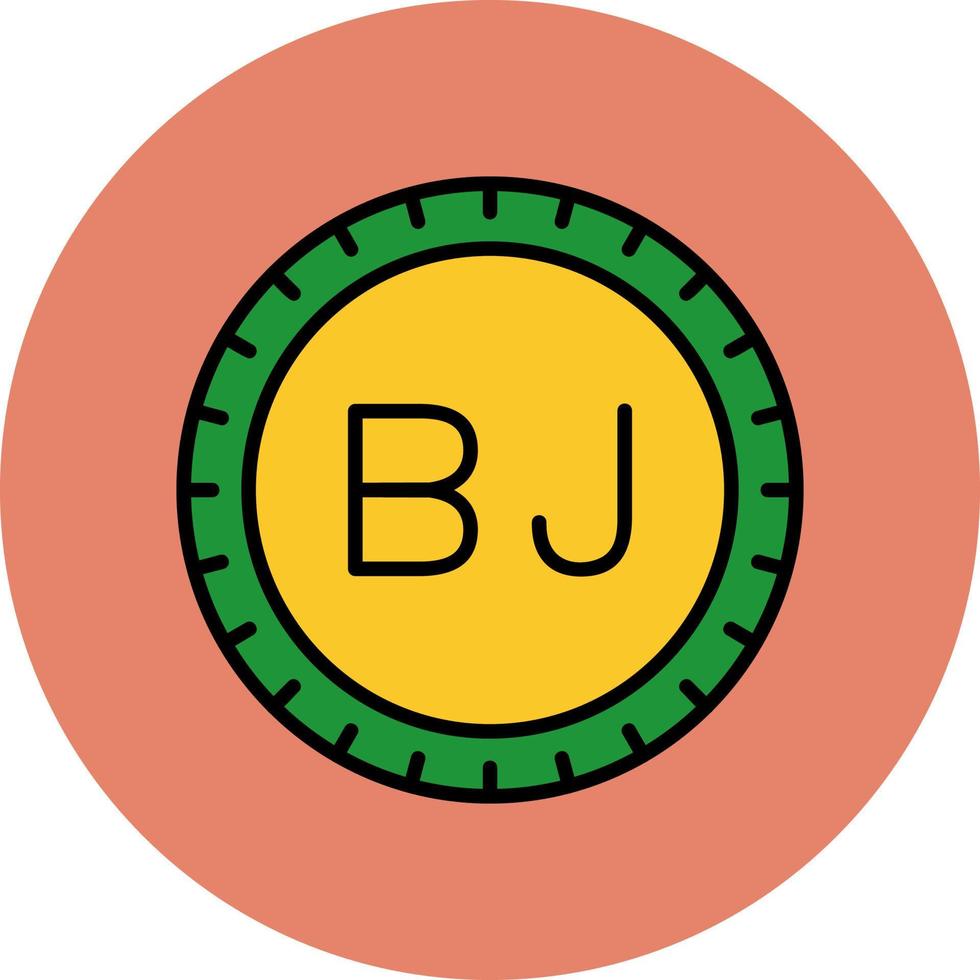 Benin Dial code Vector Icon