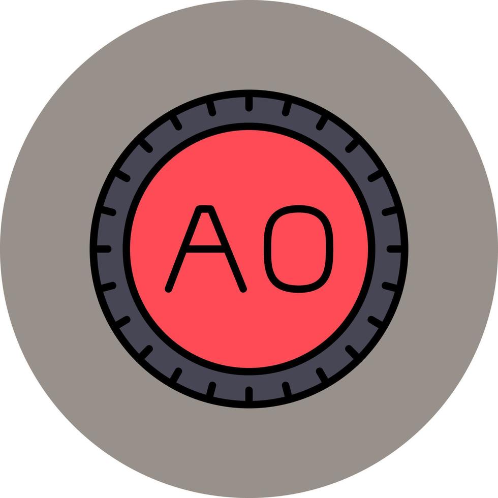 Angola Dial code Vector Icon