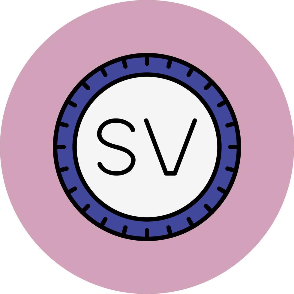 El Salvador Dial code Vector Icon