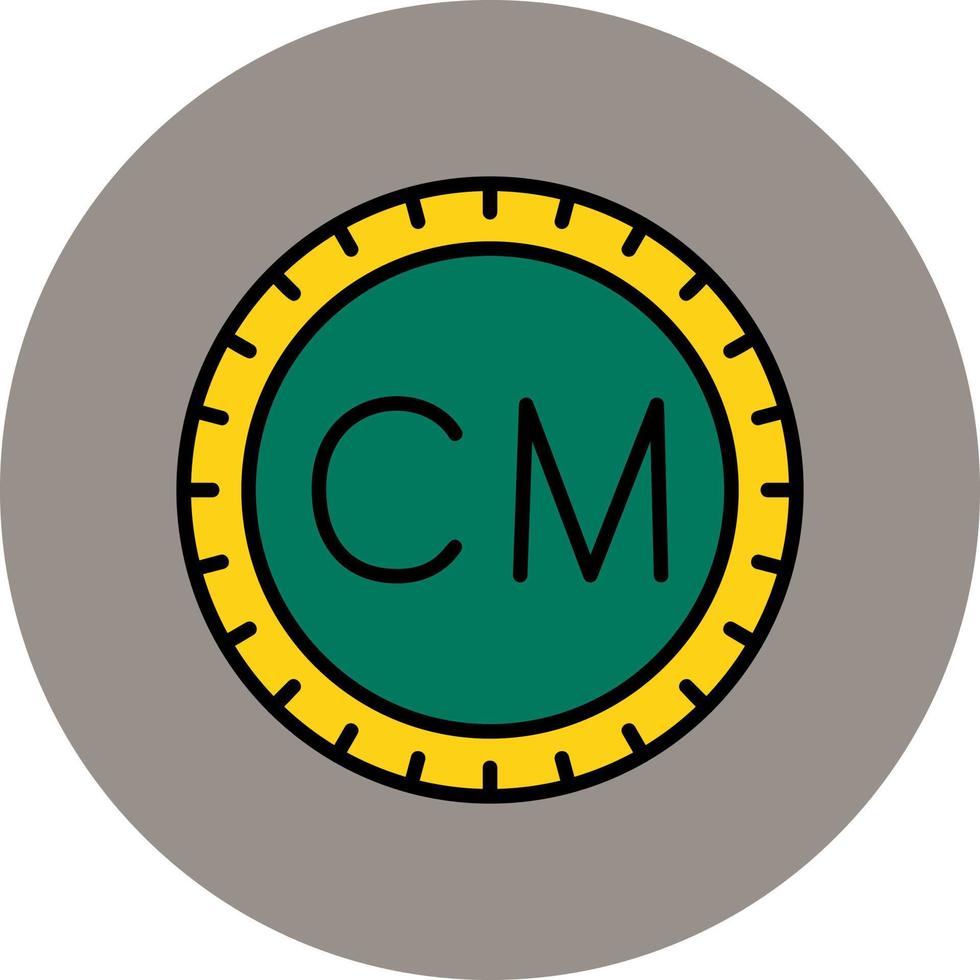 Cameroon Dial code Vector Icon