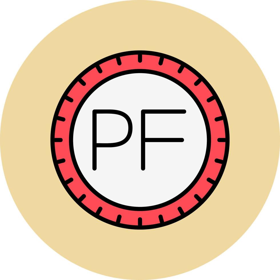 francés Polinesia marcar código vector icono