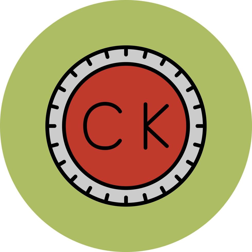 Cook Islands Dial code Vector Icon