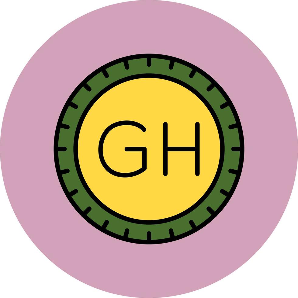 Ghana Dial code Vector Icon