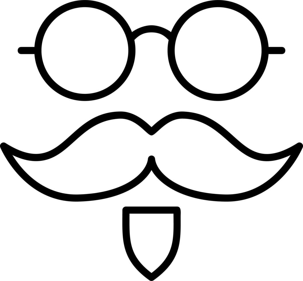 Moustache Vector Icon