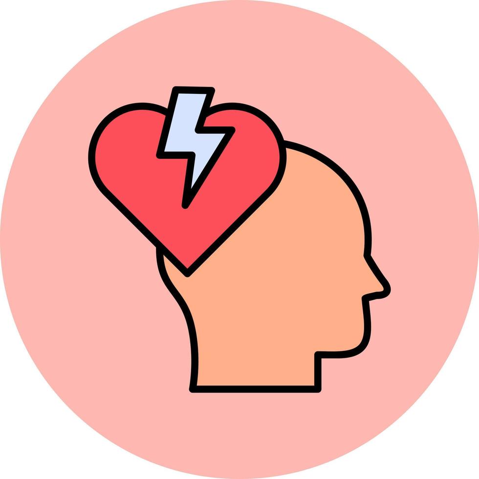Broken Heart Vector Icon