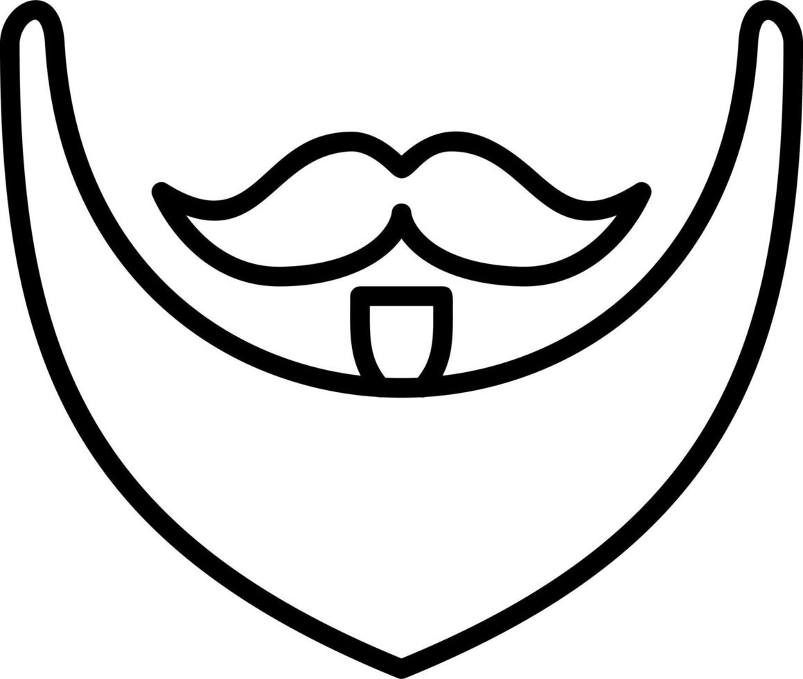 Beard Vector Icon