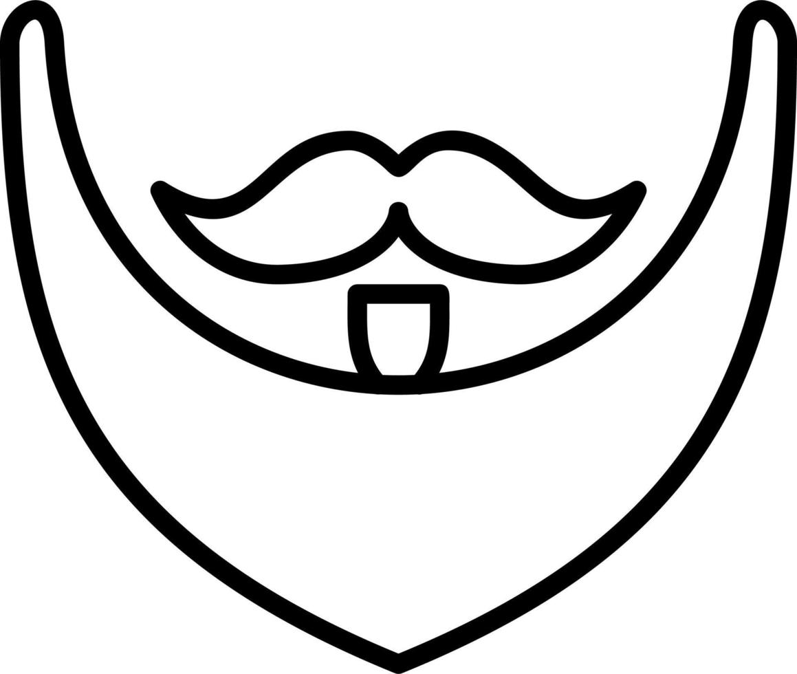 Beard Vector Icon