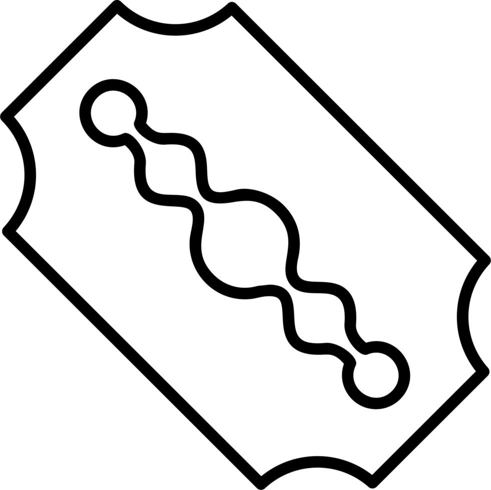 Razor Blade Vector Icon