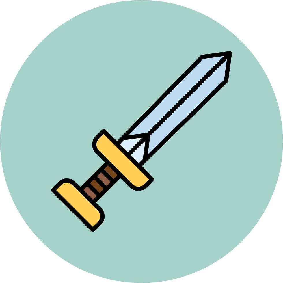 icono de vector de espada